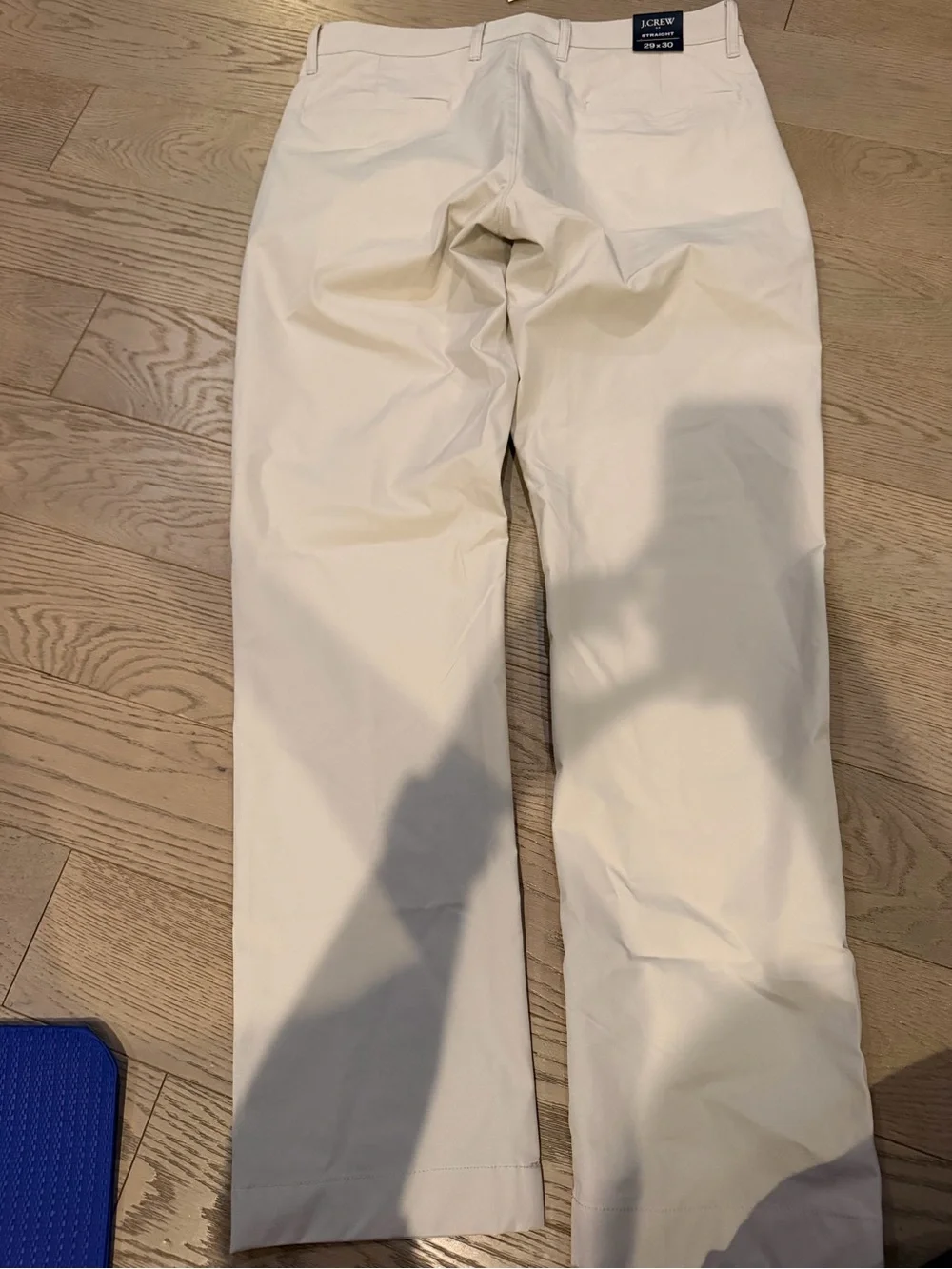 J. Crew Straight Tech Chino Pants - Light Beige